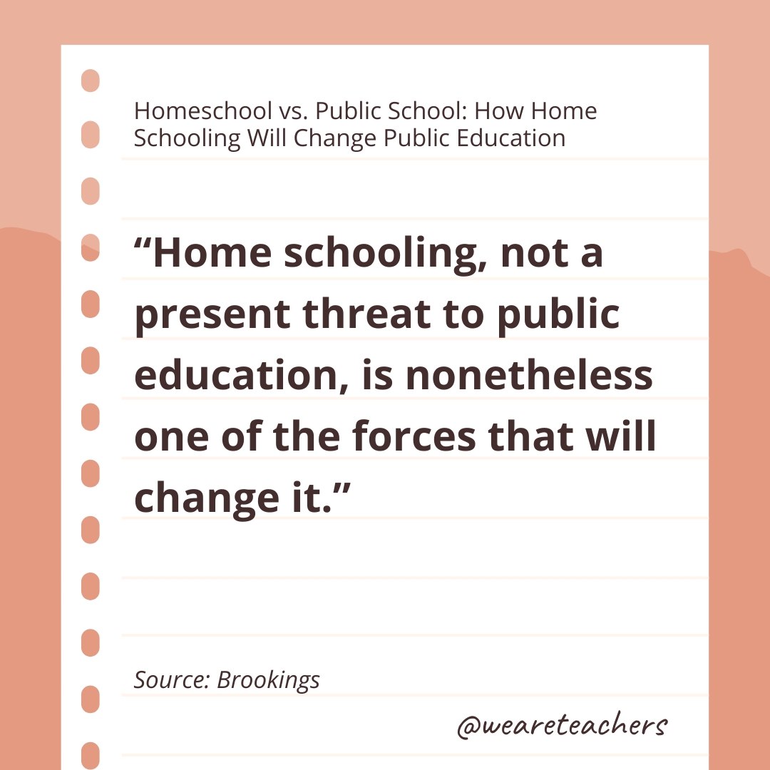 Homeschool vs. Public School: How Home Schooling Will Change Public Education 