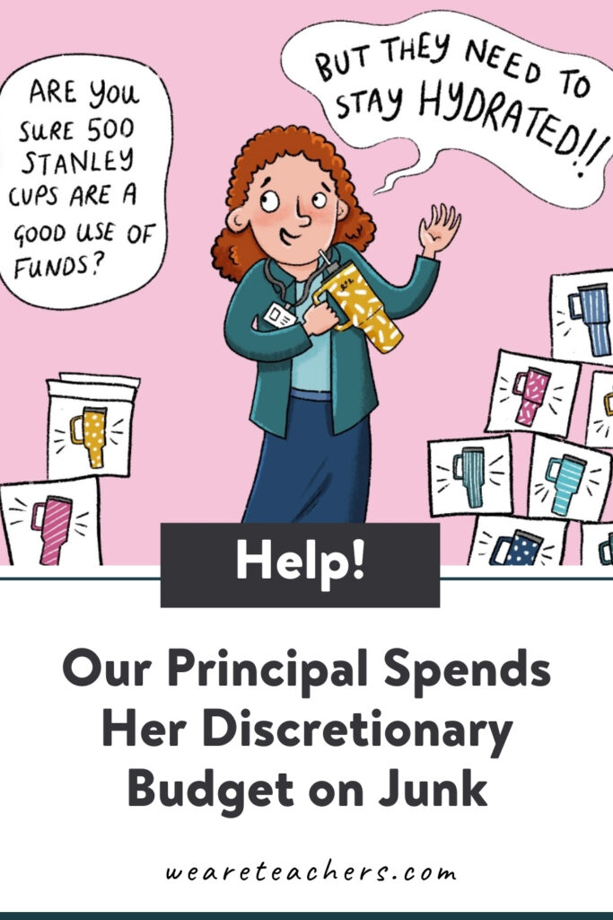 A principal spending money on junk, high schoolers gambling, and a cookie thief—read our recs in this week's advice column!