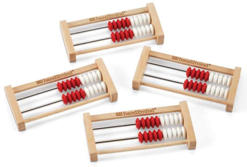 Set of 4 rekenrek math manipulatives for the classroom