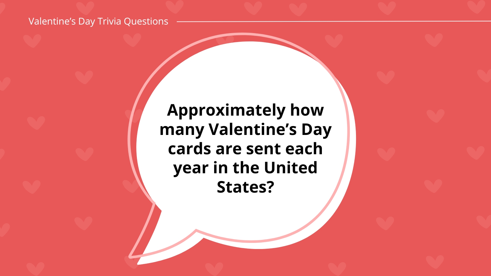 Valentine's Day Trivia Questions Feature