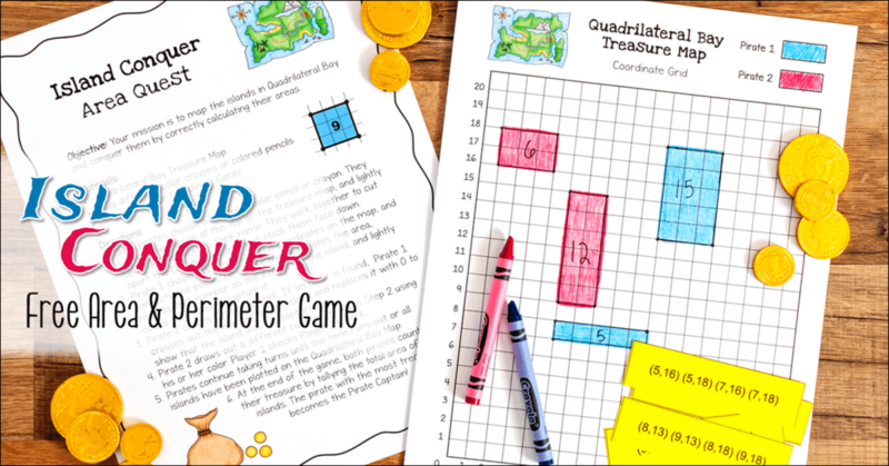 island conquer area and perimeter game 