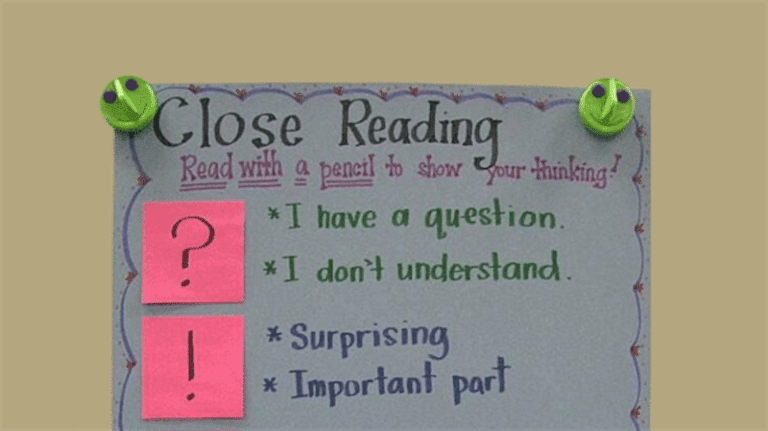 Ways to Teach Close Reading